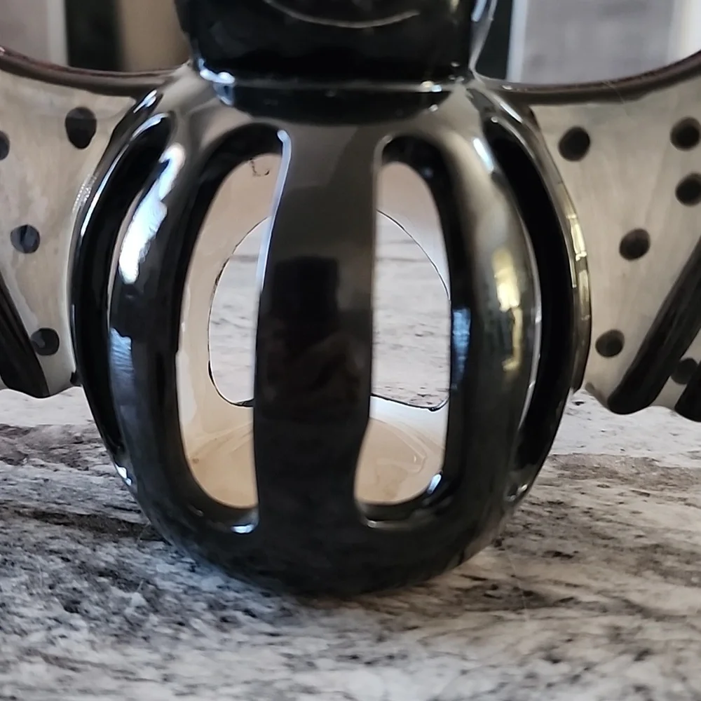 Bat Halloween Tea Light Candle Holder, Free Candles! - Picture 9 of 13